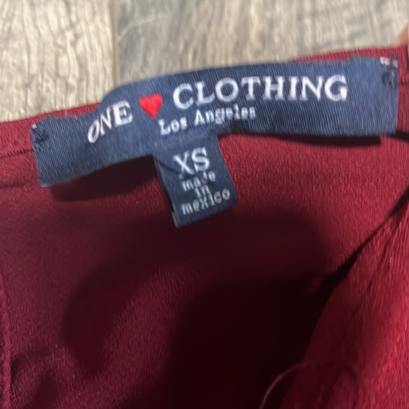 Maroon romper - Picture 2 of 2